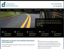 Tablet Screenshot of danceferrentino.com